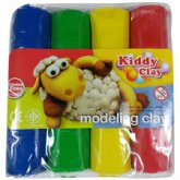 Kiddy clay 4farby 454g