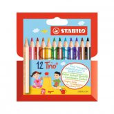 Stabilo TRIO 12farieb mini
