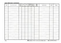 Kniha príchodov a odchodov 100 list.