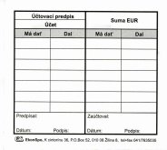 Účtovací predpis - A7 Blok