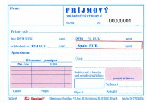 Príjmový pokl. doklad - A6 blok - čísl. (samopr.)