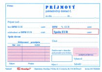 Príjmový pokl. doklad - A6 blok