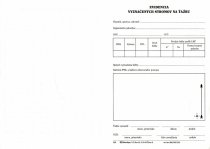 Evidencia vyznačených stromov A 4
