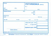 Potvrdenka za ubytovanie