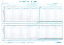 Absenčná karta A 4