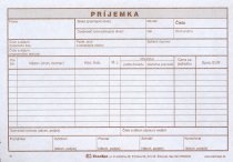 Príjemka - A5 blok