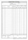 Inventúrny zoznam A4/50list