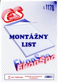 Montážny list - A4 (samoprepis)
